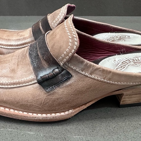 Freebird Women’s Brown Leather Loafers - Picture 4 of 8
